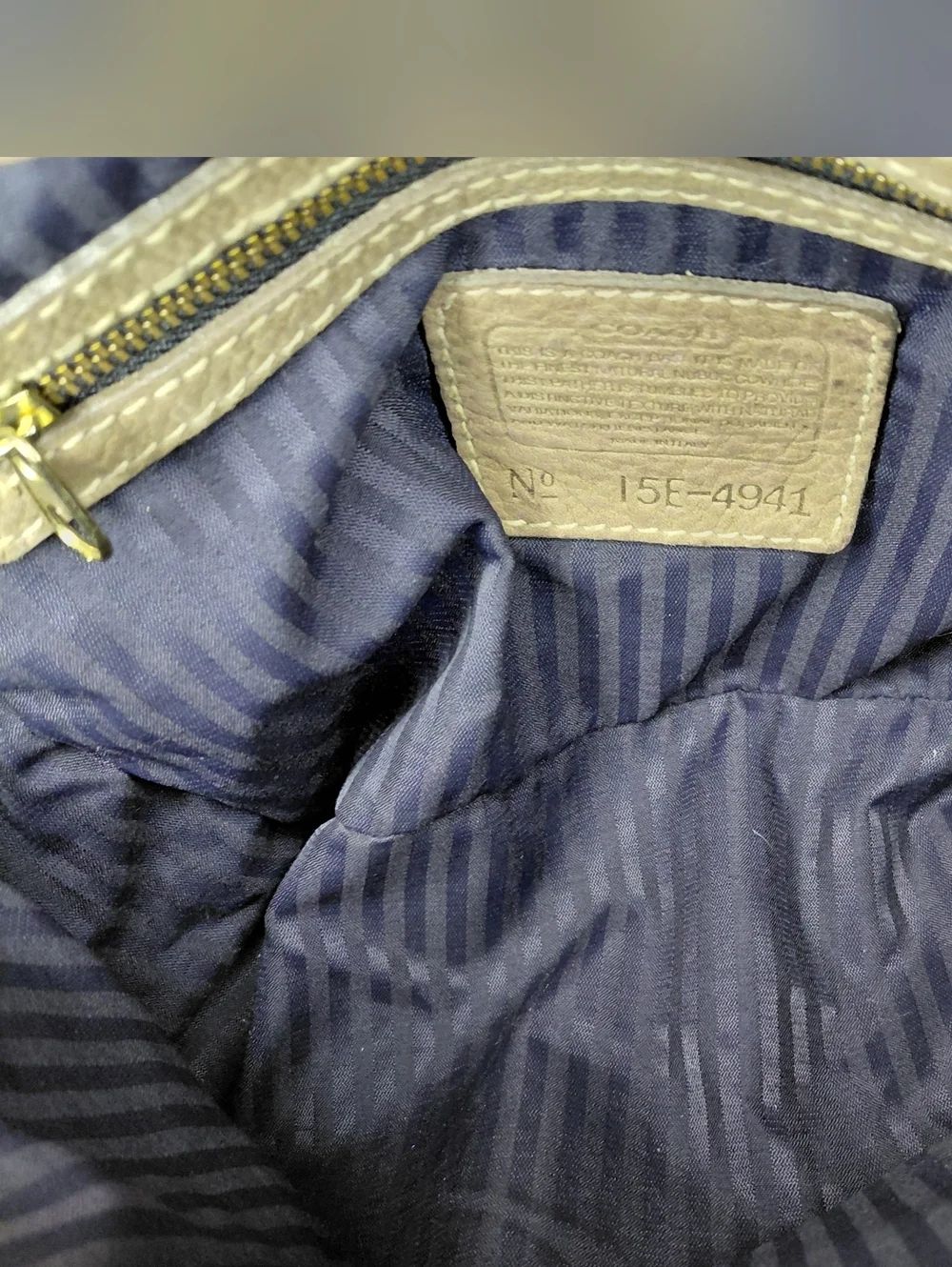 Coach Vintage Sonoma Double Zip Shoulder Bag, Style number 4941. - Picture 9 of 11